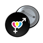 Genderless Pin Buttons