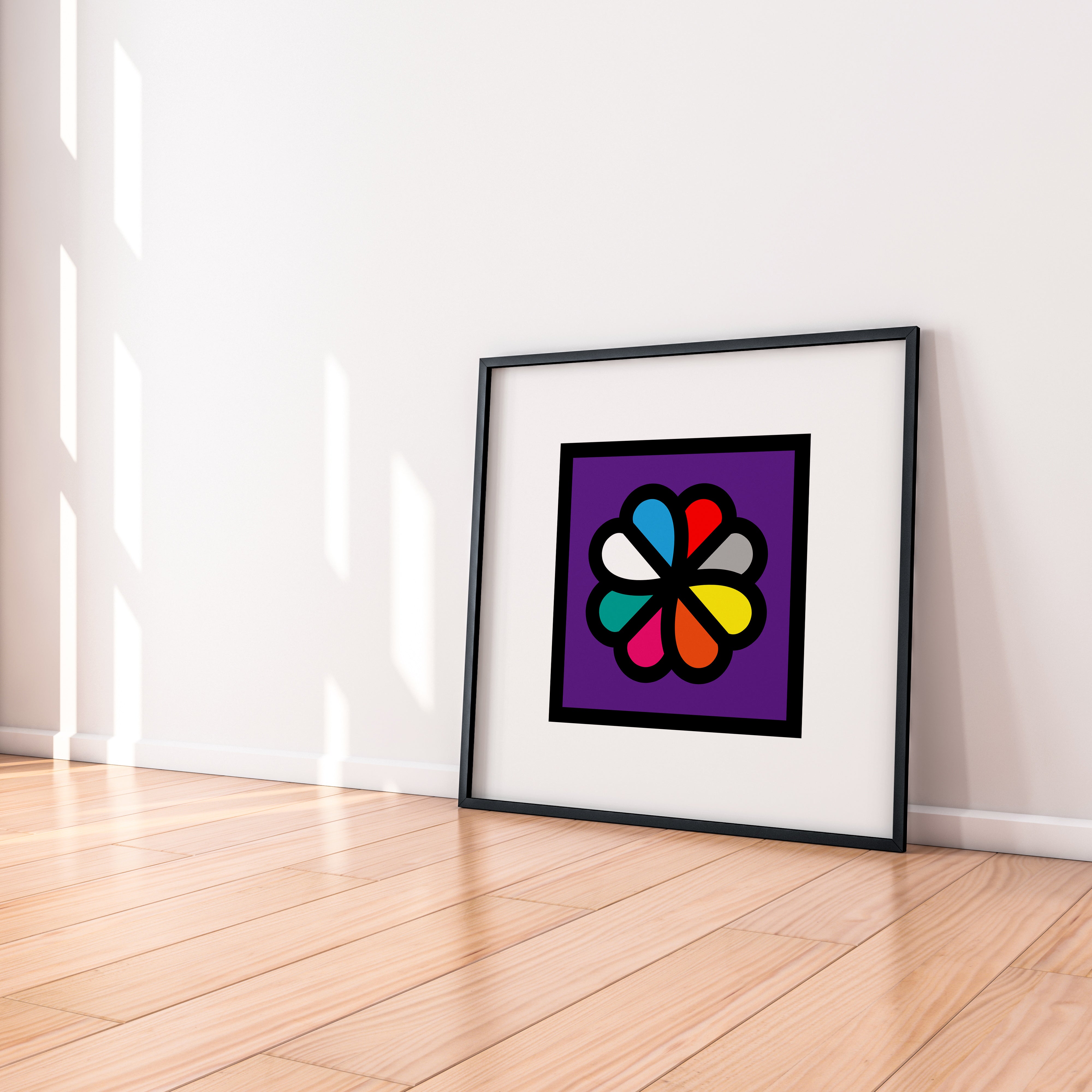 Color Portrait on Canvas (framed)
