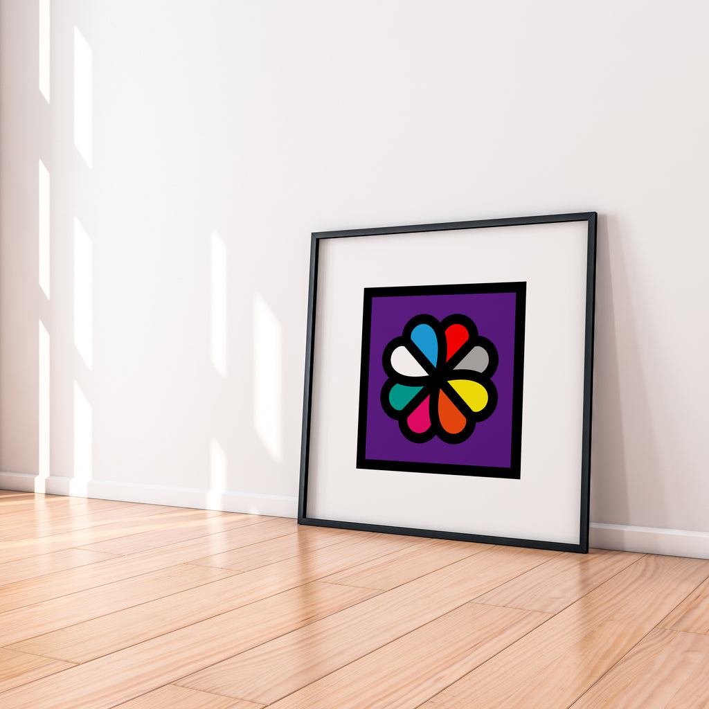 Color Portrait on Canvas (framed)