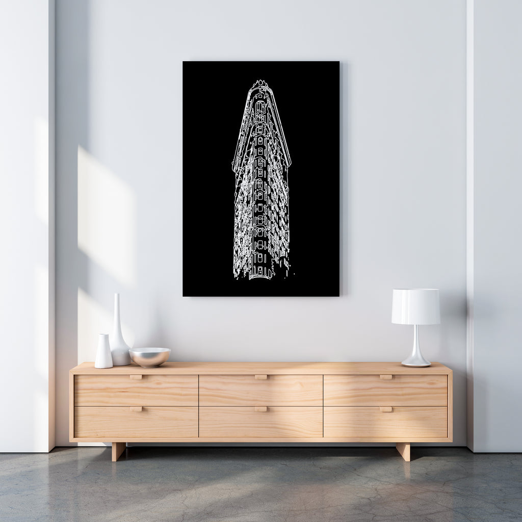 Flatiron Building on Canvas