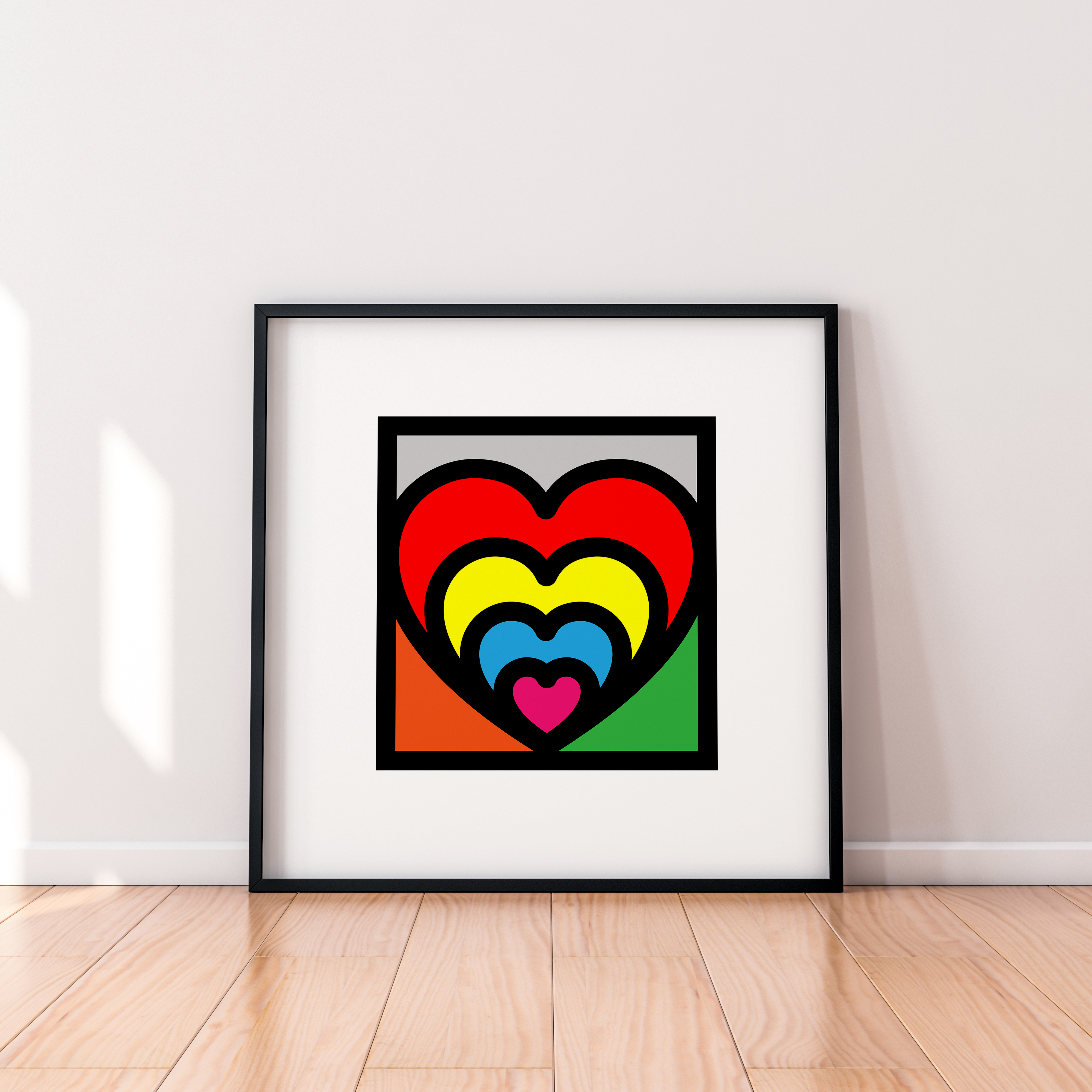 Your Heart on Canvas (framed)